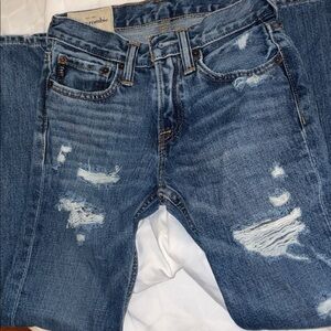 Abercrombie & Fitch Light Blue Denim Jeans